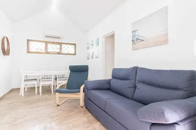 Zona de estar de Sunset Bungalow