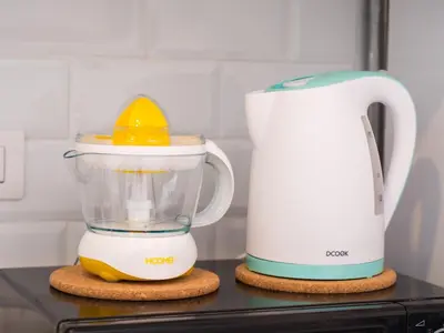 Utensilios para hacer té y café en Apartamento Bungalow Maspalomas