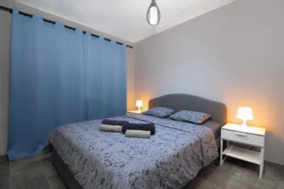 Cama o camas de una habitación en Adrian Apartment