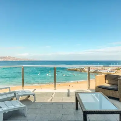 Incredible terrace ocean views By CanariasGetaway