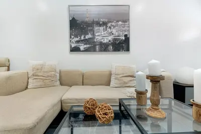 Zona de estar de Moderno Triplex Sonneland