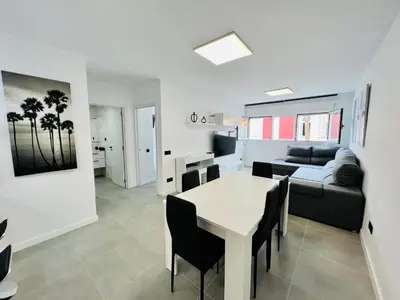 Zona de estar de Apartamento Parque Jardín