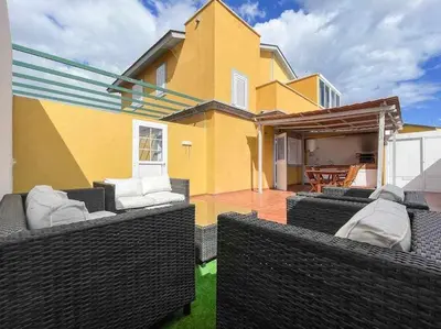 Zona de estar de Villa Mar Deluxe Gran Canaria