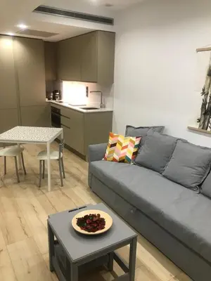 Una cocina o zona de cocina en ZEN GARDEN