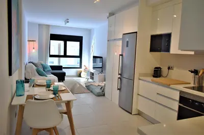 Una cocina o zona de cocina en Viuter - Magna Home las Canteras Beach + Parking