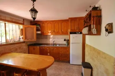 Una cocina o zona de cocina en Welcoming house with mountain view in Ingenio