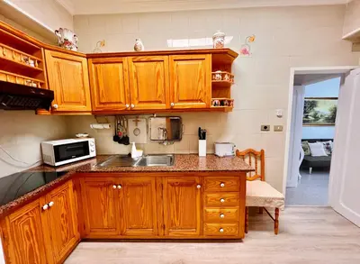 Una cocina o zona de cocina en La Orquídea