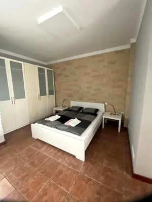 Cama o camas de una habitación en Apartamento luminoso en Las Coloradas