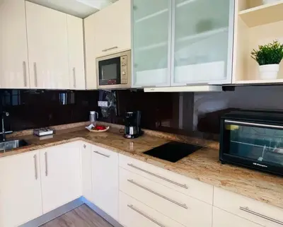 Una cocina o zona de cocina en Parque Golf 16 by SunHousesCanarias