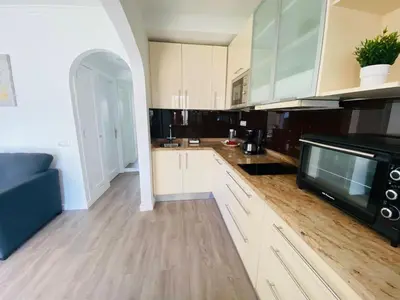 Una cocina o zona de cocina en Parque Golf 16 by SunHousesCanarias
