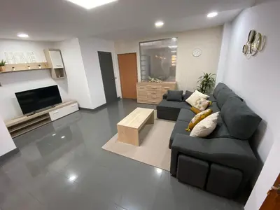 Zona de estar de Canary apartments arava