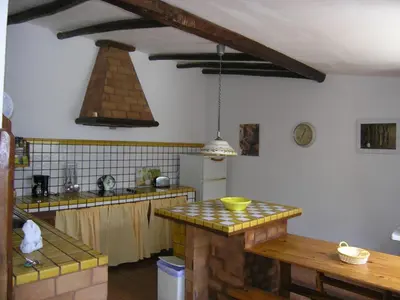 Una cocina o zona de cocina en Vivelorural - La Casita de Andrés 1 en Agüimes