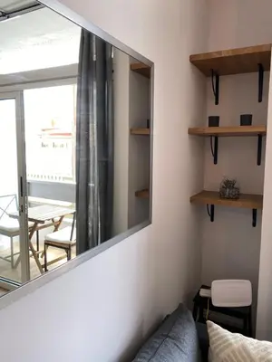 Zona de estar de Beach balcony lounge