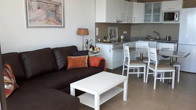 Una cocina o zona de cocina en Apartamentos Liszt