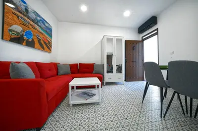 Zona de estar de CASA VERDE Comfortable Air-Conditioned Modern Apartments