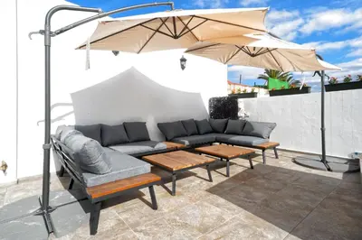 Zona de estar de CASA VERDE Comfortable Air-Conditioned Modern Apartments