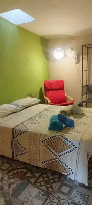 Cama o camas de una habitación en Casa Mamre