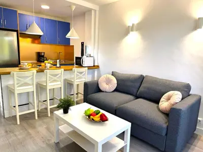 Una cocina o zona de cocina en Lorentz Holiday Home