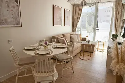 Zona de estar de Atlantico Sun Apartment I