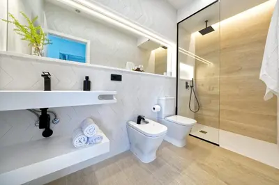Un baño de Villa Sant Meloneras