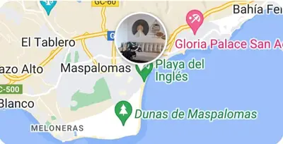 Plano de Top Apartament Playa del Ingles