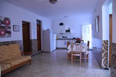 Una cocina o zona de cocina en Pension Eva