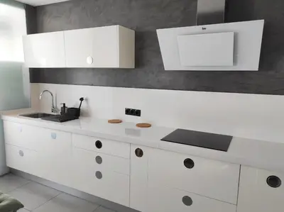 Una cocina o zona de cocina en Las Palmas Golf & Beach