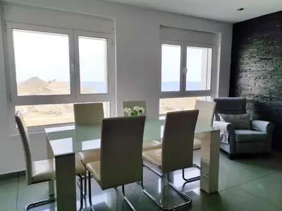 Zona de estar de Las Palmas Golf & Beach