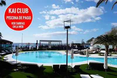 Piscina en o cerca de Doñana Apartamento Sunset first line to the beach