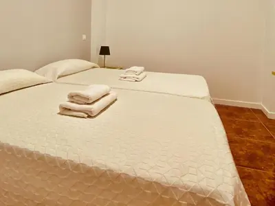 Cama o camas de una habitación en Casa Edison