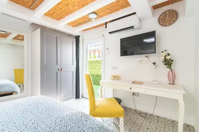 Cama o camas de una habitación en Paraíso en la Playa - Heated Pool Service