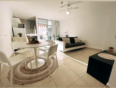 Zona de estar de Cherry Top Cake Apartment