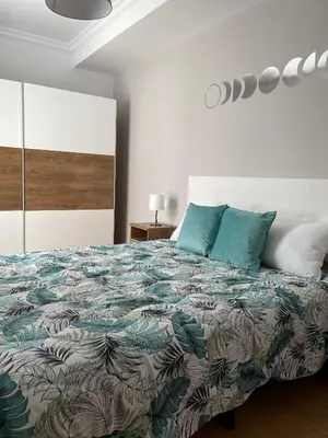 Cama o camas de una habitación en ÁTICO 