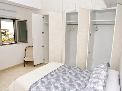 Cama o camas de una habitación en APARTAMENTO PLAYA ALCARAVANERAS
