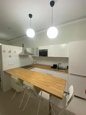 Una cocina o zona de cocina en Salinetas Beach.