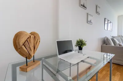 Zona de estar de Cliff Suite Las Canteras