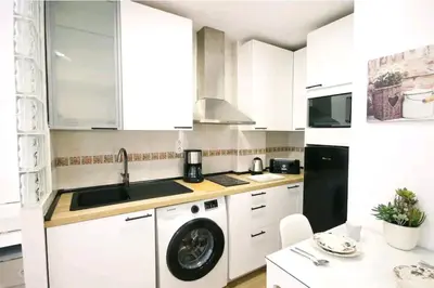 Una cocina o zona de cocina en Apartamento Las Palmas