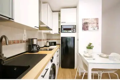 Una cocina o zona de cocina en Apartamento Las Palmas