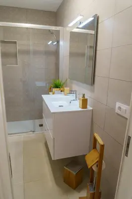 Un baño de Risco Verde Paradise
