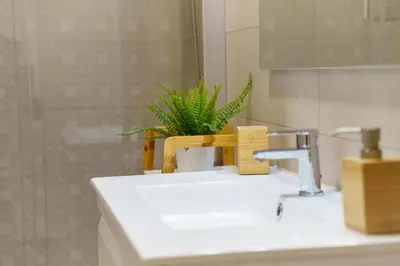 Un baño de Risco Verde Paradise