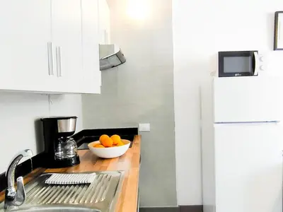 Una cocina o zona de cocina en Nomadic Friendly holiday home
