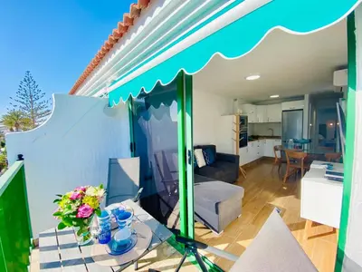 Un balcón o terraza de Las Burrras Buigues Beach