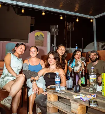 Clientes alojados en Doña Rose Old Town Hostel