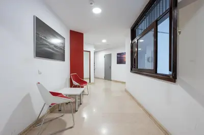 Una televisión o centro de entretenimiento en Aventura Las Canteras
