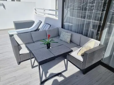 Zona de estar de Luxury apartment in Puerto Rico -Gran Canaria