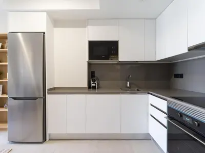 Una cocina o zona de cocina en VV Arenas de Guanarteme 
