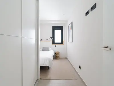 Cama o camas de una habitación en VV Arenas de Guanarteme 