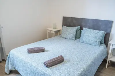 Cama o camas de una habitación en Paquesito Home