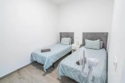 Cama o camas de una habitación en Paquesito Home