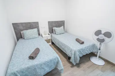 Cama o camas de una habitación en Paquesito Home